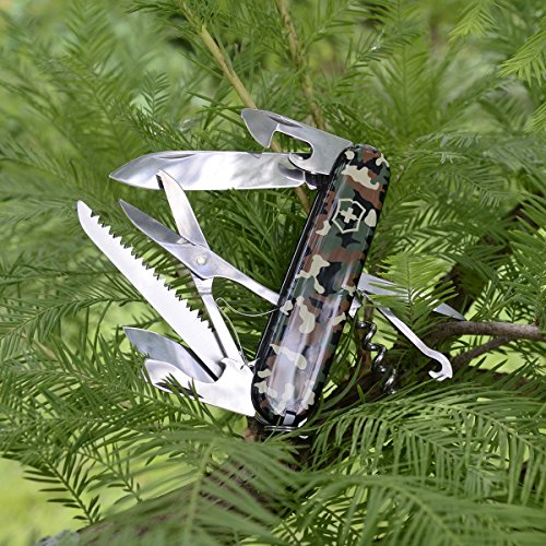 Victorinox Swiss Army Huntsman Pocket Knife, Camo #TOP4