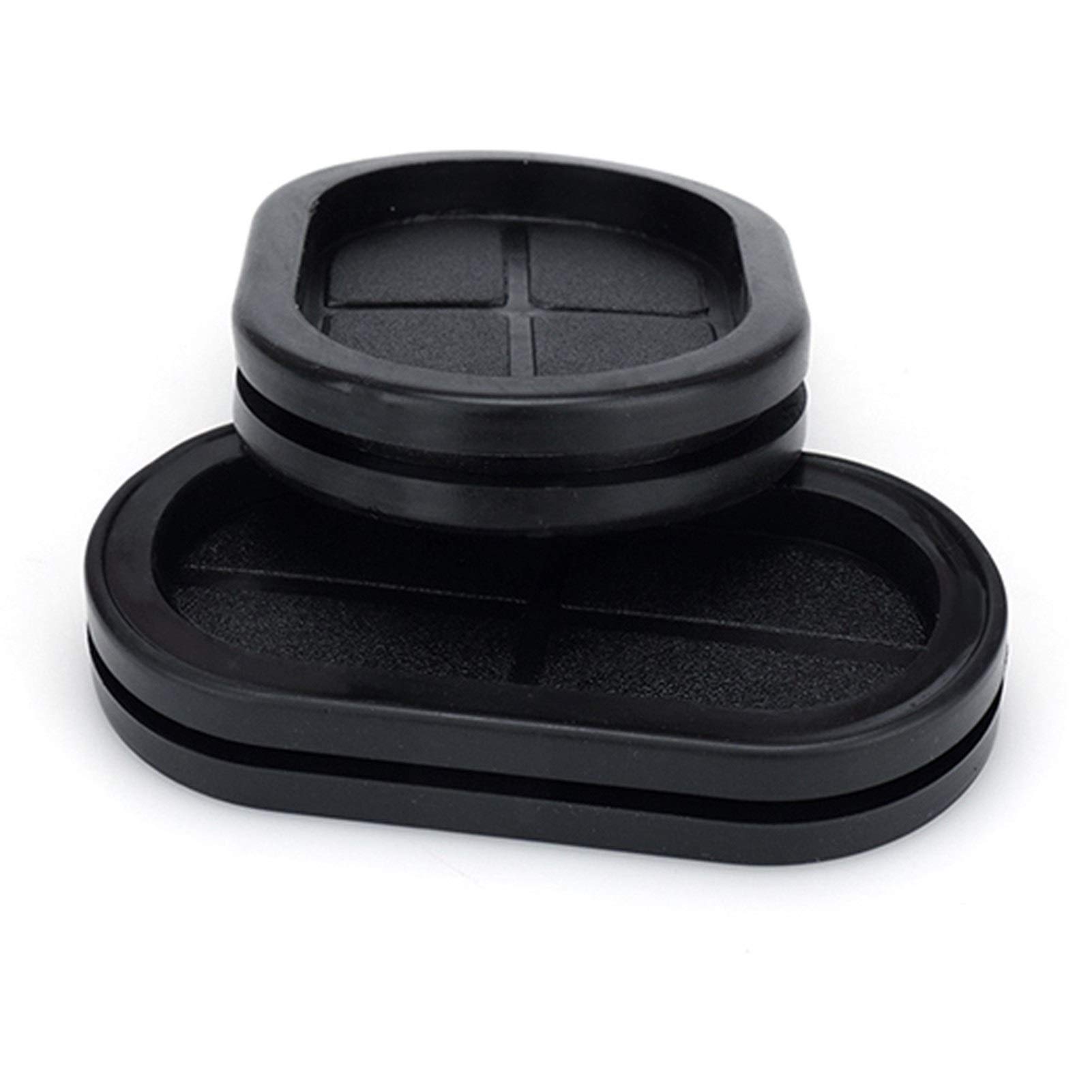 Gummi-Rohrabdeckung, Steckloch, 10 Stück/Los, 13 mm bis 80 mm, ovale Gummidichtung, Dichtung, Klemme, Elektrobox, Einlassauslass, Dichtungsring, Kabelschutz (40 x 160 mm)