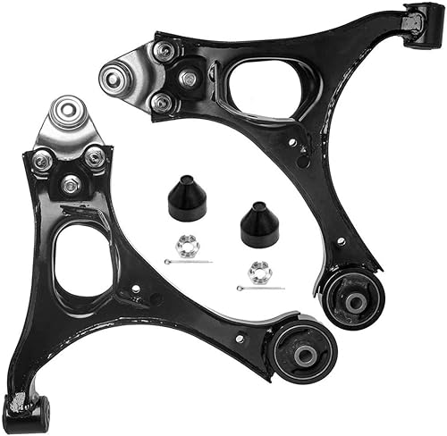 KEYOOG 2 piezas K620382 K620383 Conjunto de brazo de control y rótula Lowe delantero para 2011-2006 H-onda Civic (motor de 1.8L y 1.3L) 06-11 A-cura