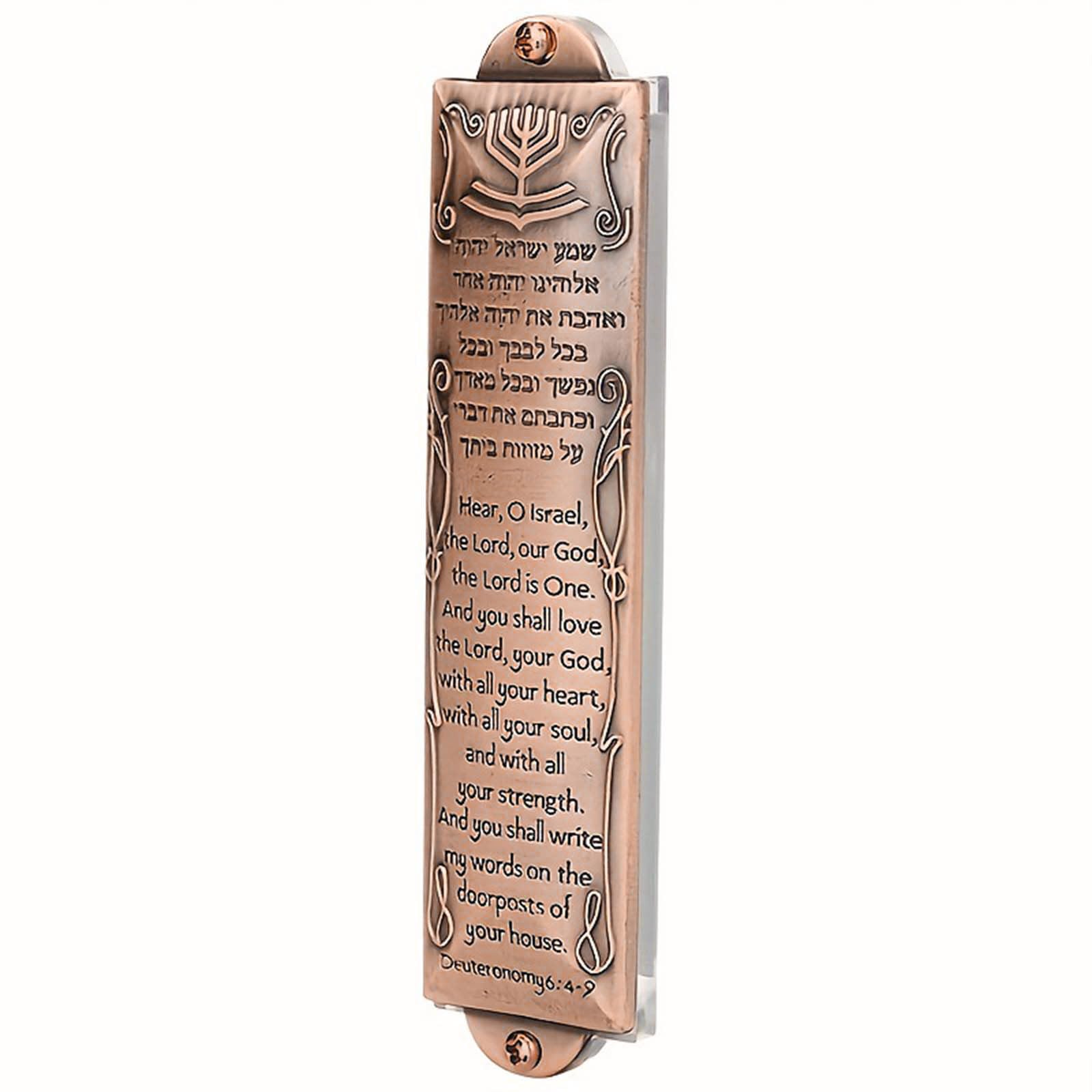 Zeizafa B Mezuzah Door Decorations Metal Mezuzah With Scroll Home Lessing Decorative Item Intricate Hebrews Judaica Ornament Religious Gift