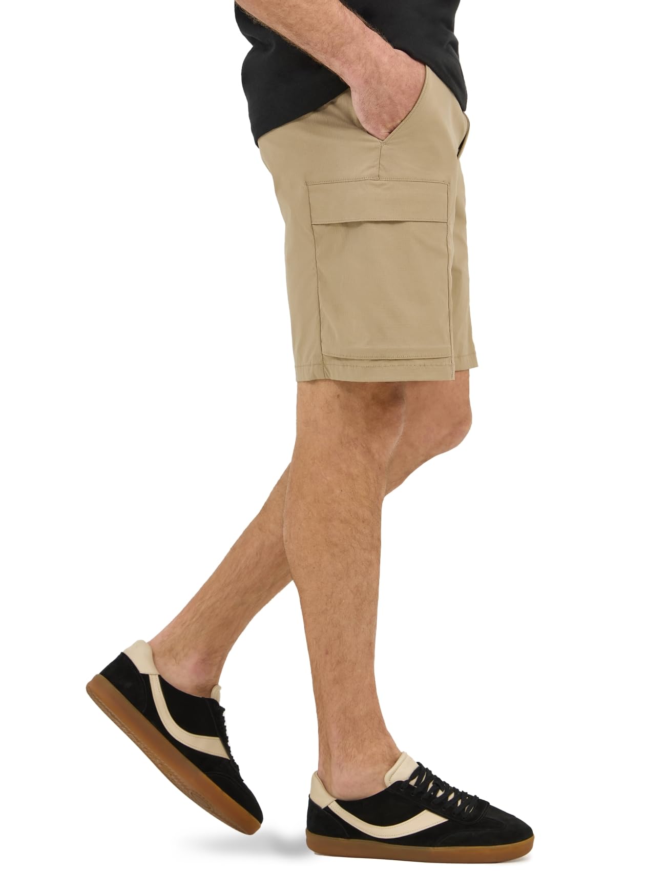 Lee Herren Extreme Motion Synthetic Ripstop Cargo Short Cargos, Kansas City Khaki, 54 DE – Ansicht 2