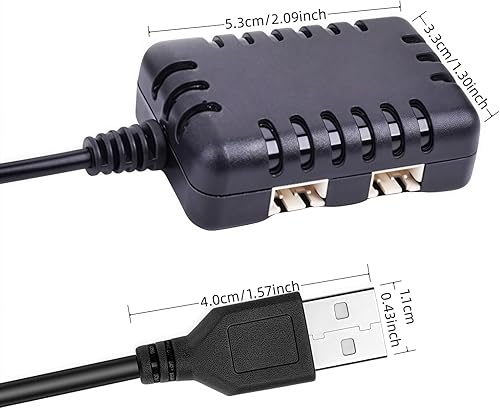 Miniatura 4 de Batería Lipo de 7.4 V 1200 mAh 30C 2S Baterías de litio recargables con enchufe JST apto para la mayoría de 110 116 118 124 escala RC Cars Racing