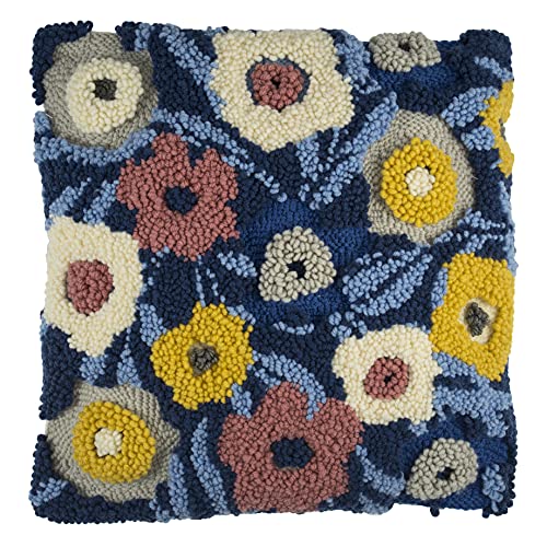 Trimits Kit de cojín de aguja perforadora, 36 x 36 cm (14 x 14 pulgadas), floral moderno Cover