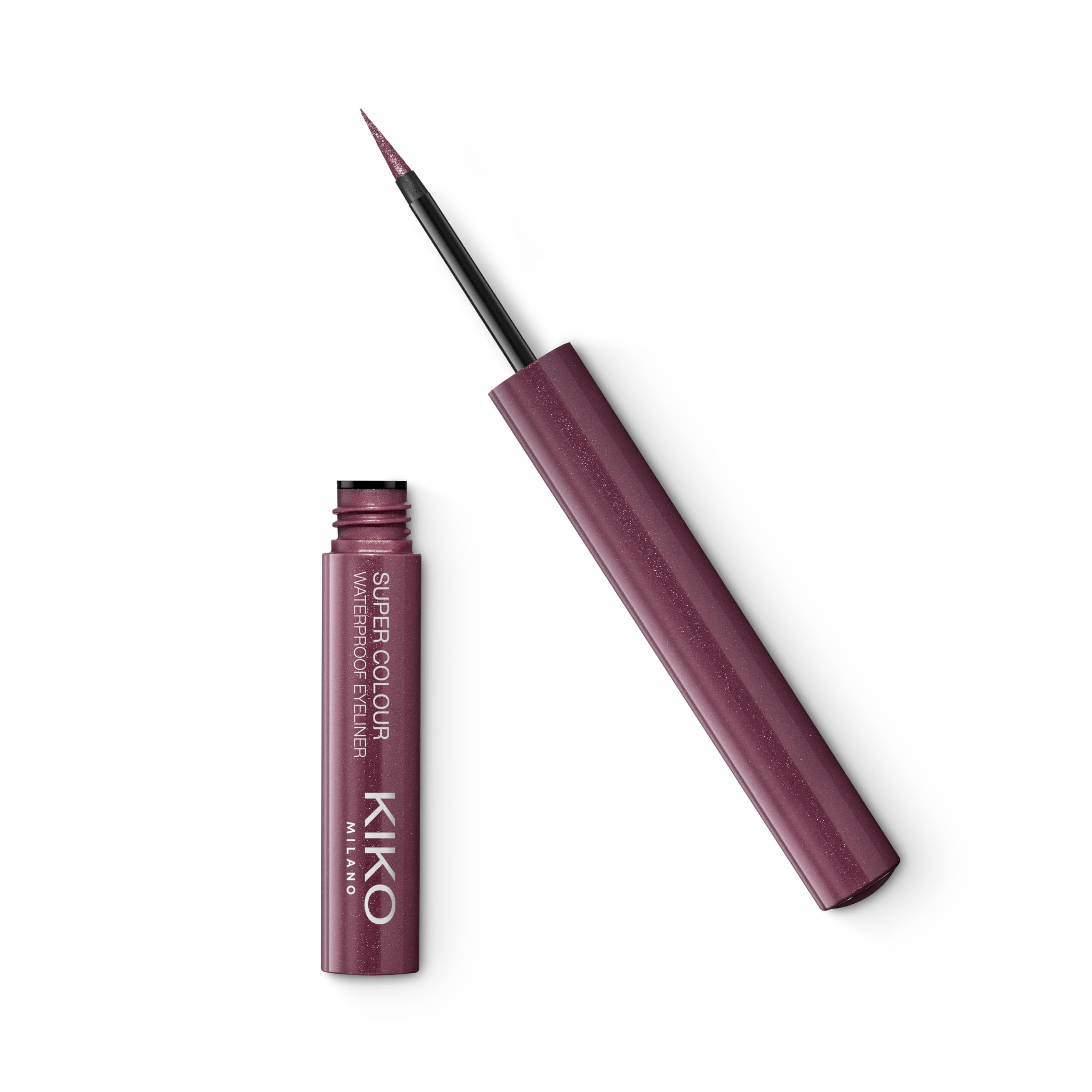 KIKO Milano Super Colour Waterproof Eyeliner 07, Delineador De Ojos Líquido Con Color Ultracubriente Y Resistente Al Agua