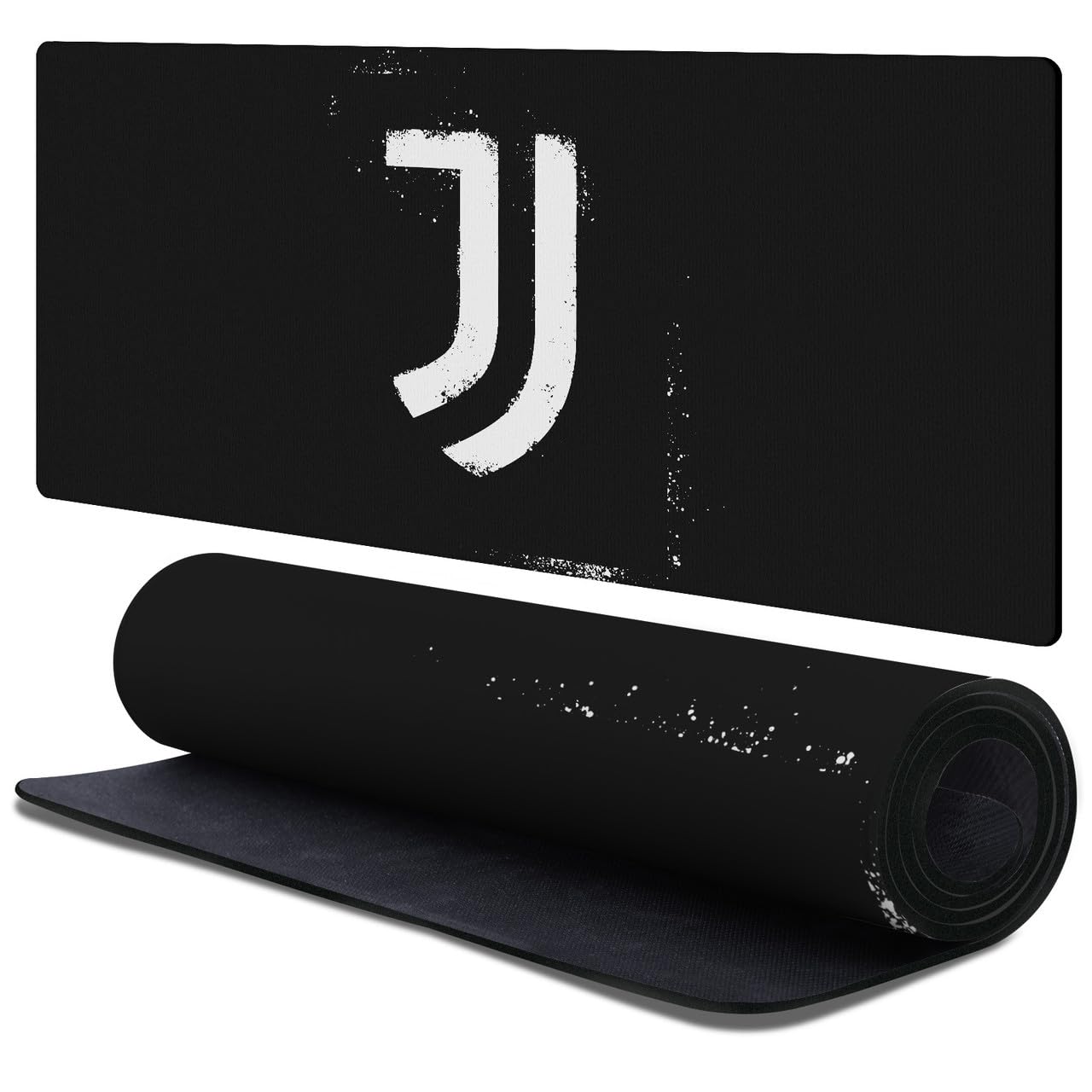 Head Case Designs Officially Licensed Juventus Football Club Stencil Crest Logo 37.4 x 15.75 x 0.16 inches (900 x 400 mm) - XL Gaming Office Desk PC Keyboard Mouse Mat Pad