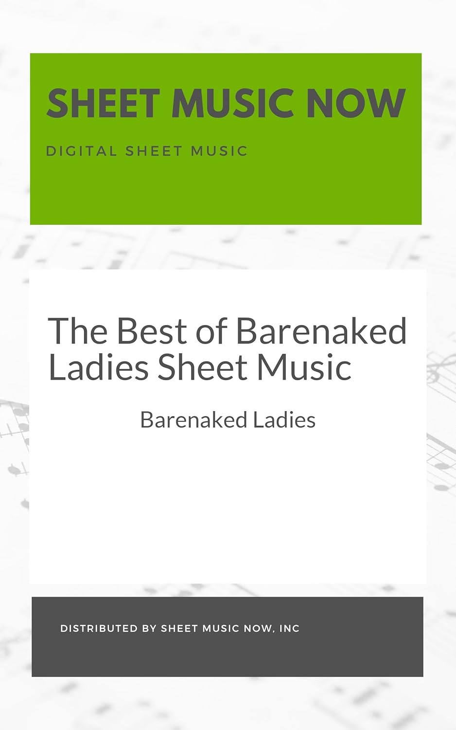 The Best of Barenaked Ladies Sheet Music      Kindle Edition