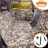 iBuddy Dog Seat Cover for Trucks with Mesh Window 100% Waterproof Pet Seat Cover Durable Dog Truck...