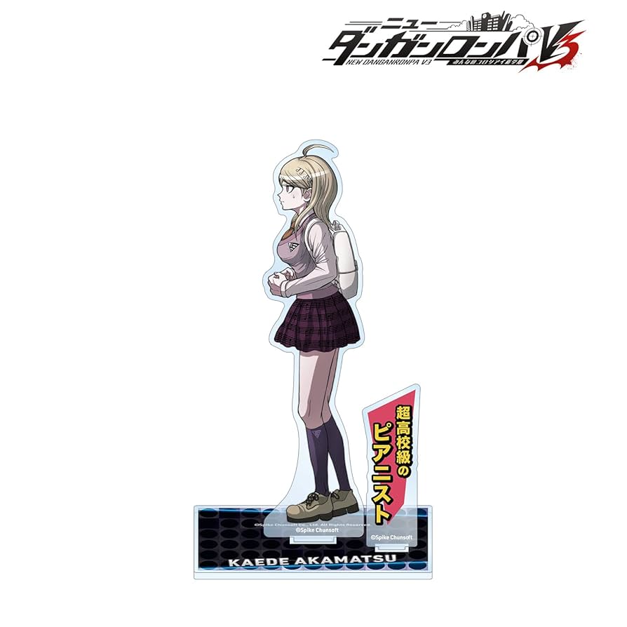 ニューダンガンロンパV3 みんなのコロシアイ新学期 北米版限定 ピンズ 赤松楓 赤松楓