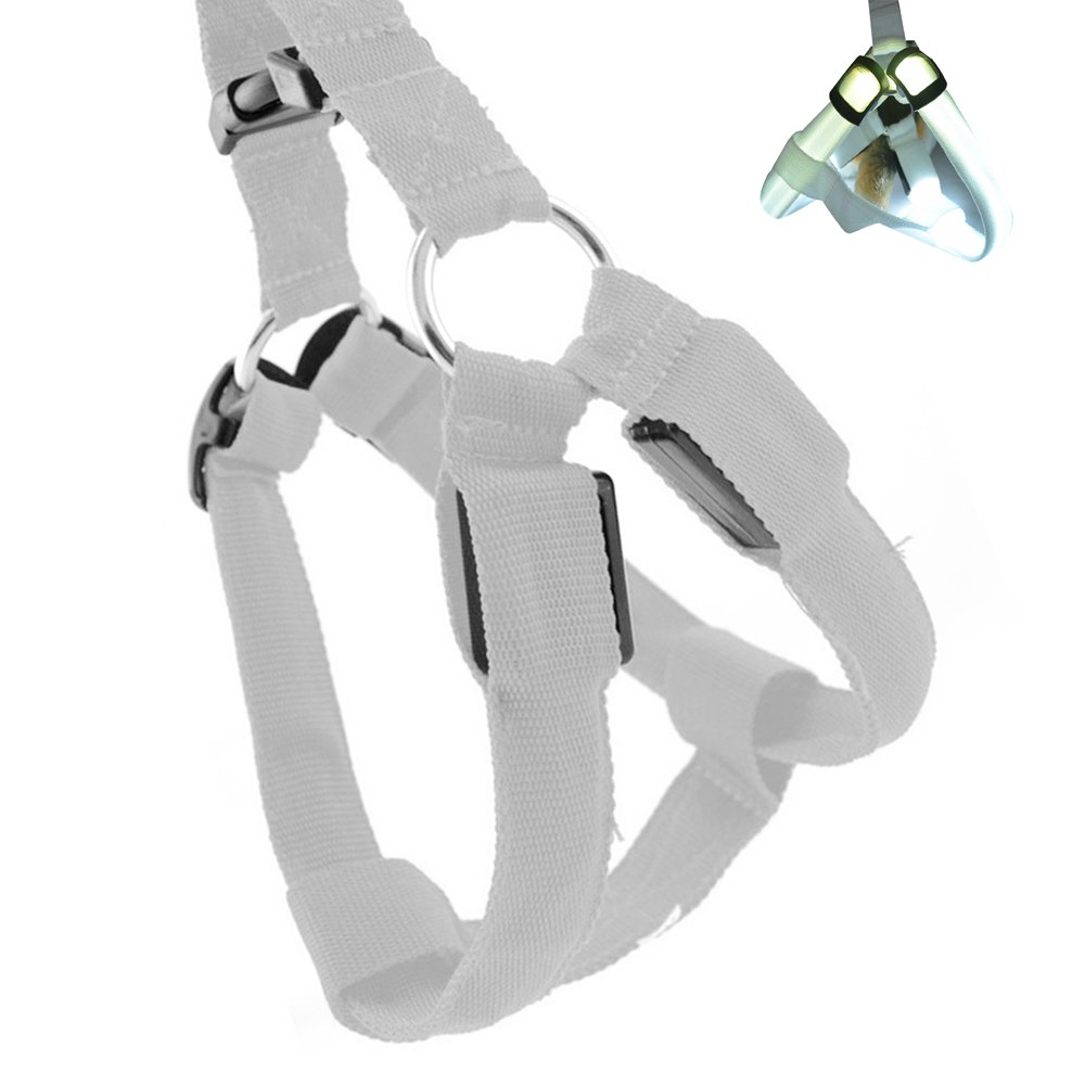 Futaba Dog LED Harness Flashing Light 3 Mode - White - Extra Large (B078GK3VKW) Amazon Price History, Amazon Price Tracker