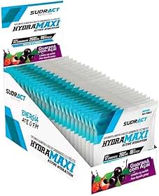 Hydramaxi Isotônico em Pó - 25 Sachês 20g Guaraná com Açaí - Sudract Nutrition, Cor: multi-colored, Tamanho único