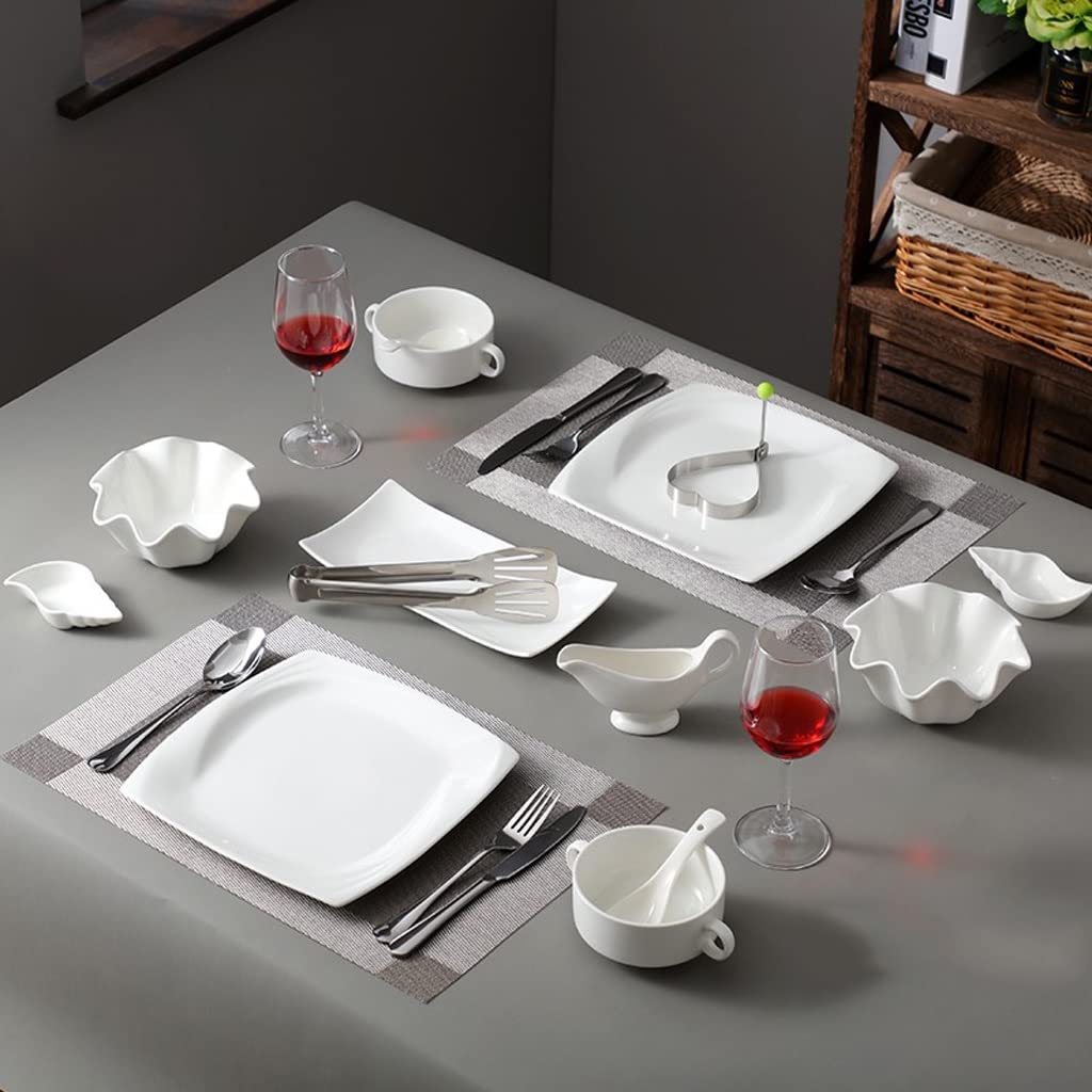 Miska do zupy zestaw talerzy deserowych śniadaniowych talerz na przekąski ceramiczna zastawa stołowa