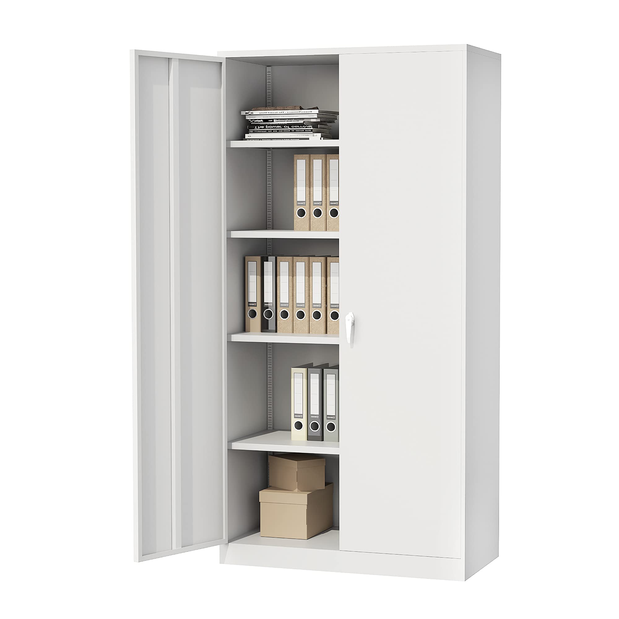 Buy MIIIKO Metal Storage with Locking Doors, 72'' Tall Steel
