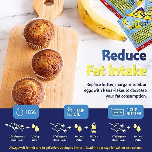 Nutritional Designs Nana Flakes Anti-Diarrheal Banana Powder, IBS Relief & Heart Burn Remedy, 100% Pure Banana Flakes Medical Food - Prebiotic - Natural - High Protein & Fiber (25 Single-Serve Packs) - Image 6