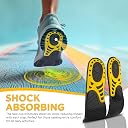 FOOTSOL Premium Gel Insoles (by VISSCO) for All-Day Comfort & Pain Relief | Dual-Gel Cushioning, Shock Absorbing Heel, Breathable & Trim-to-Fit Design for Work, Sports & Daily Use for Men- Size (5-9) - 1 Pair gallery image