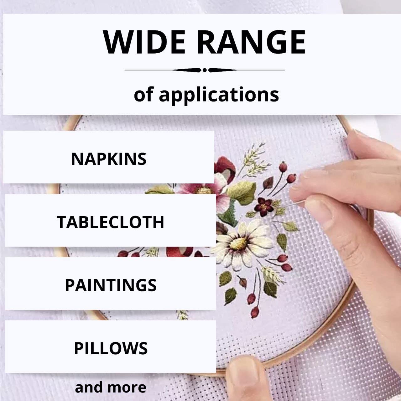 Kreuzstichstoff 14CT In Cremefarben - Baumwollstickstoff Für Kreuzstich & Handarbeit - Mehrere Größen Erhältlich