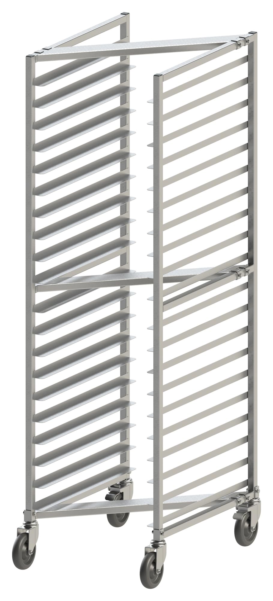 Étagère à 20 étages Winco AWZK-20 rack plaques aluminium gigogne cuisine