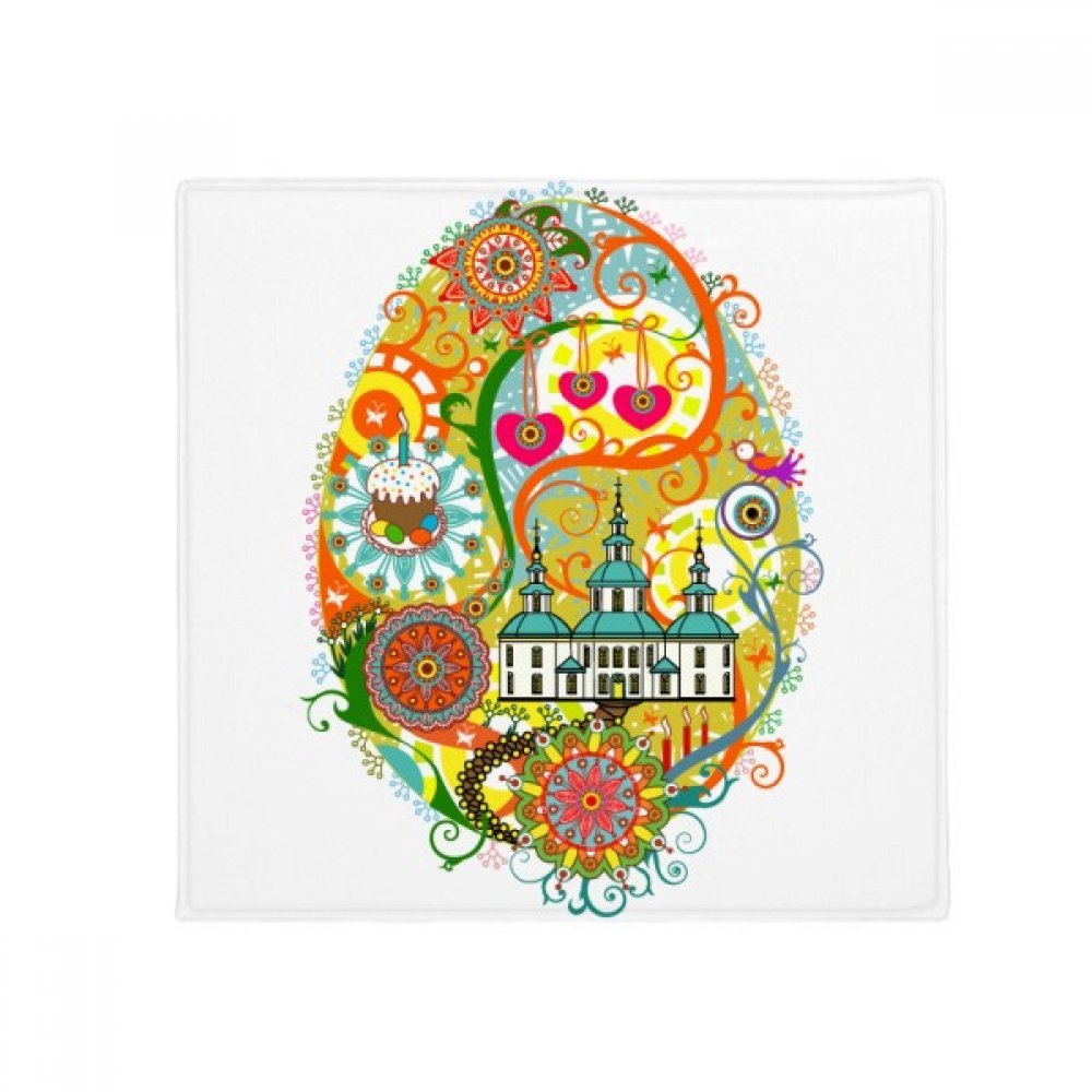 Tapis cadeau multicolore style graffiti 80cm pour crémaillère