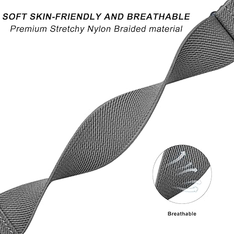 Cinturino Nylon Elastico Per Garmin Instinct - 22mm Ultra Leggero | Ricambio Per Instinct 2/Solar/Esports - Foto 3