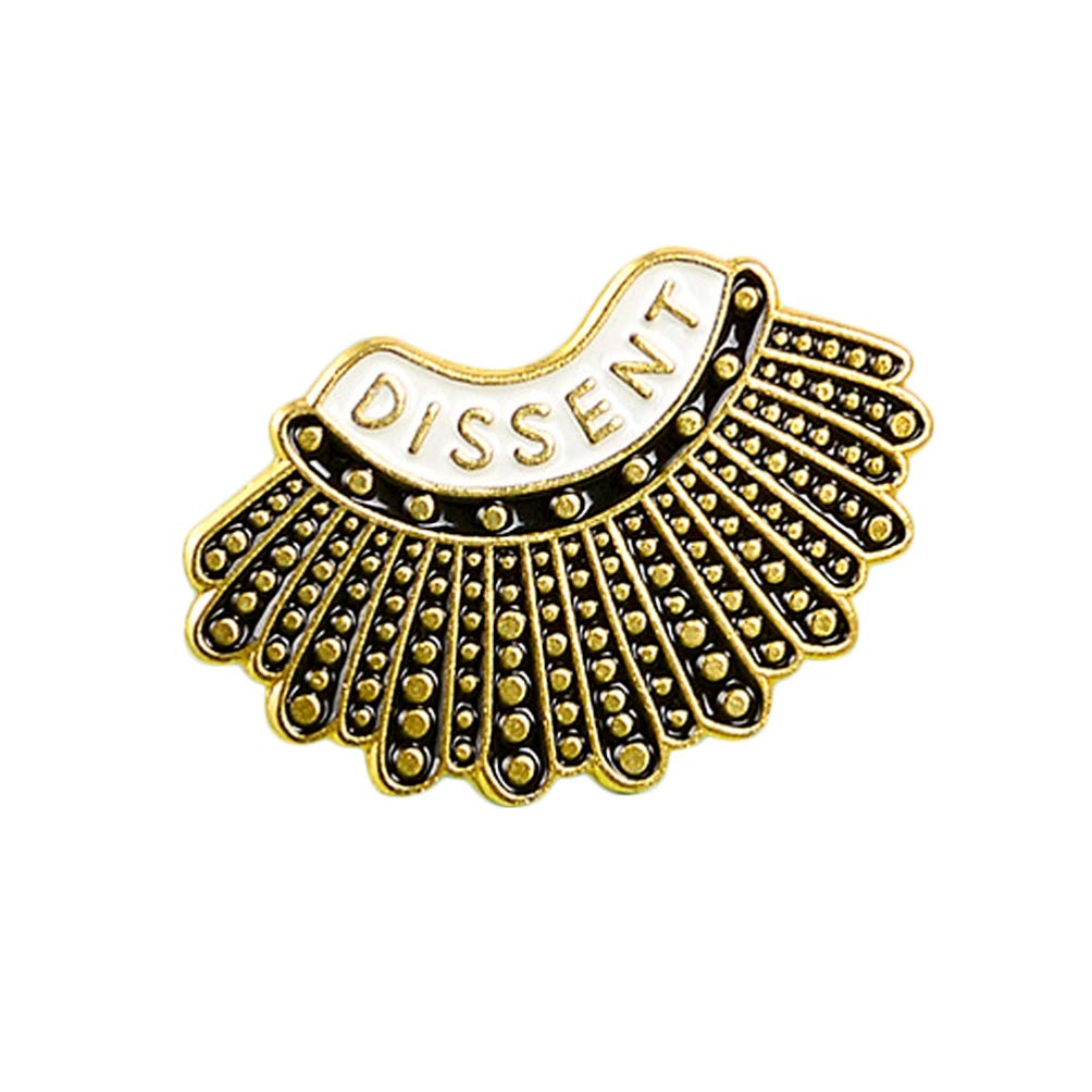 KKXXYQFC Spille di dissenso in Metallo smaltato Distintivi Spille da Bavero Gioielli da Donna