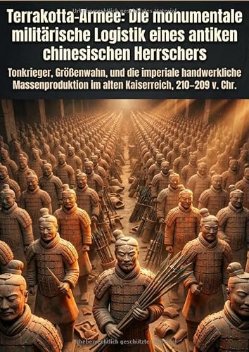 Terrakotta-Armee: Die monumentale militärische Logistik eines antiken chinesischen Herrschers: Tonkrieger, Größenwahn, und die imperiale handwerkliche ... im alten Kaiserreich, 210–209 v. Chr.
