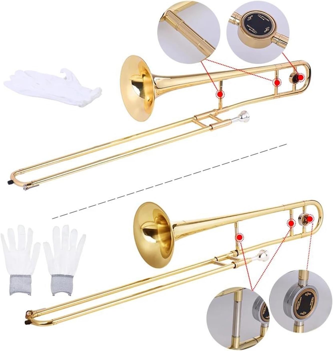 Eastar トロンボーン テナー B調 Trombone ゴールドラッカー