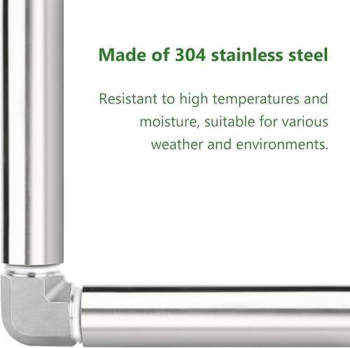 Miniatura 205 de TAISHER 2 accesorios de tubería de acero inoxidable, 1/2 "NPT x 1/2" NPT macho roscado, tubo fundido de pezón de 6 pulgadas de longitud 1.969 in