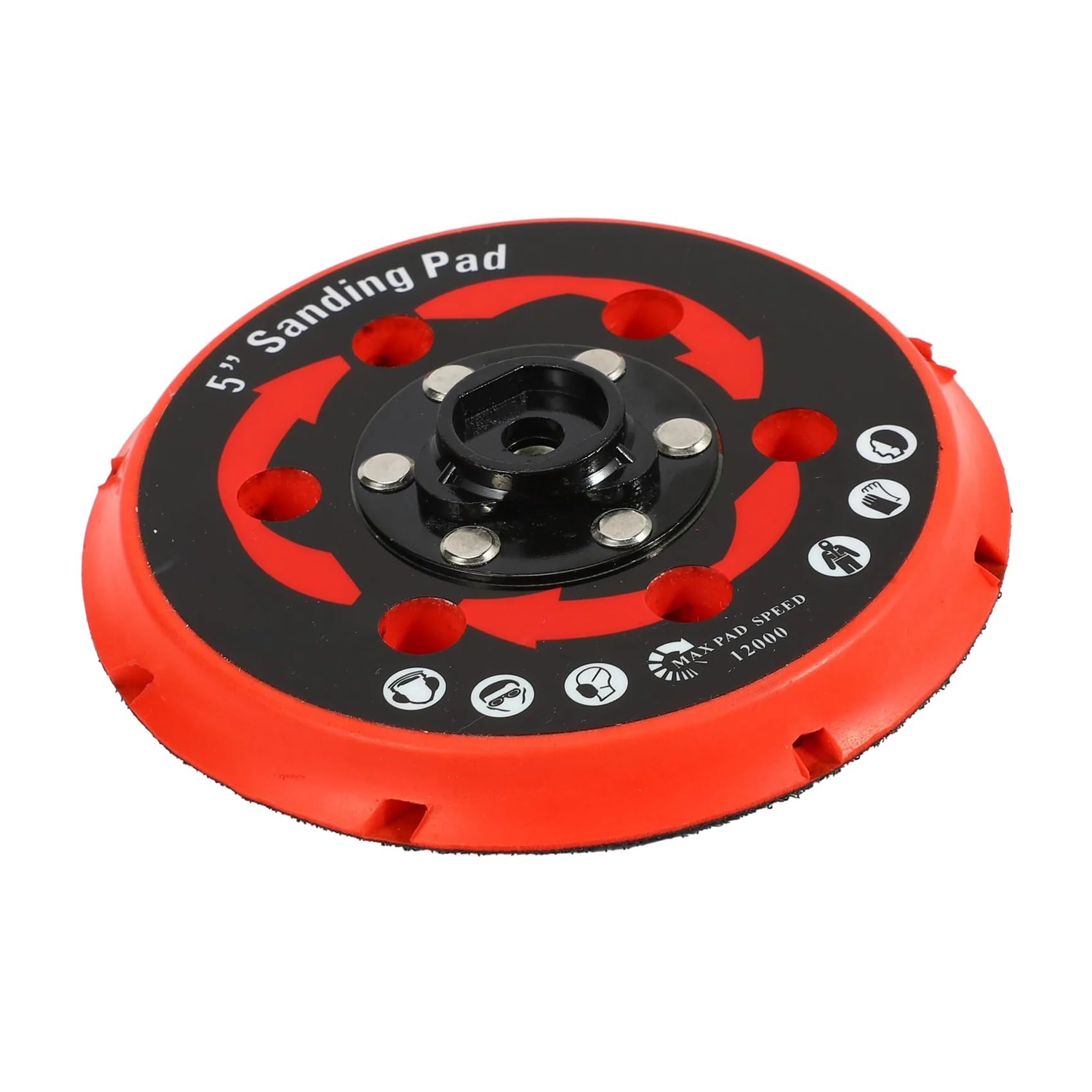 ZVHZQEMMT Backing Plate for Dual Action Polisher DA Polisher Backing Plate Back Holder 5 Inch 125mm Lucky