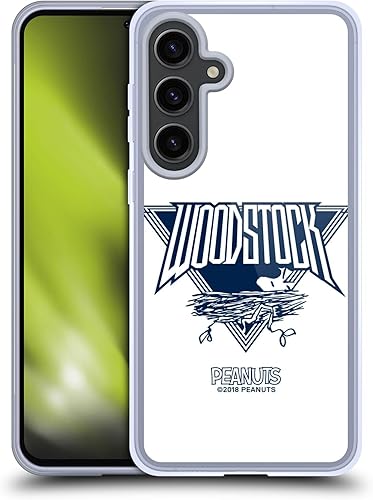 Vista 145 de Head Case Designs Officially Licensed Peanuts Woodstock Insignia Rock Tees Gel Case [Military Grade Protection] Compatible with Samsung Galaxy S22+