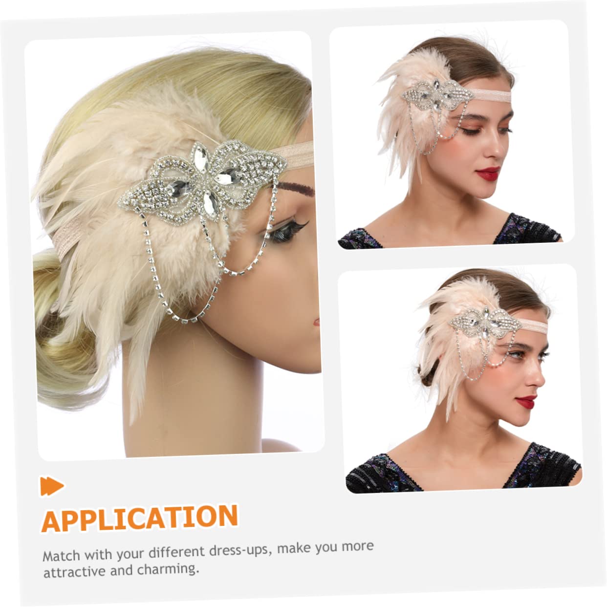 LIFKOME 5 Diademas De Los Años 20 Tocado De Novia De Los Años 20 Pinzas Para El Pelo Doradas Joyería Para El Pelo De Los 20 Accesorios Para Mujer Tocado Diademas De
