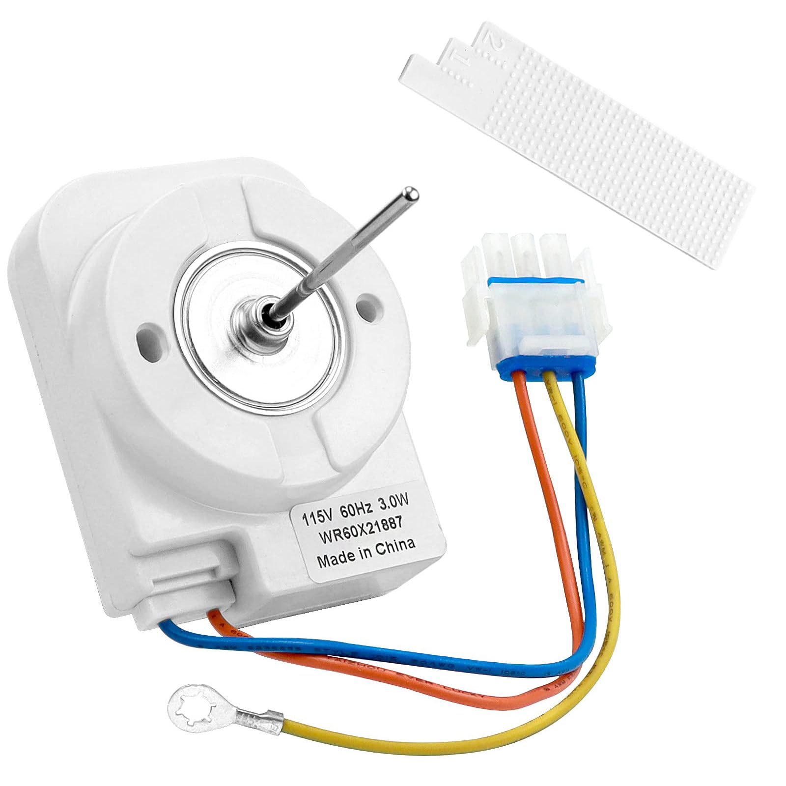 Kalttoy Multicolor Wr60x21887 Refrigerator Evaporator Fan Motor Assembly Replacement For Wr60x10137 Wr60x10054 Wr60x10189 115V 60Hz Refrigerator Evaporator Fan Motor