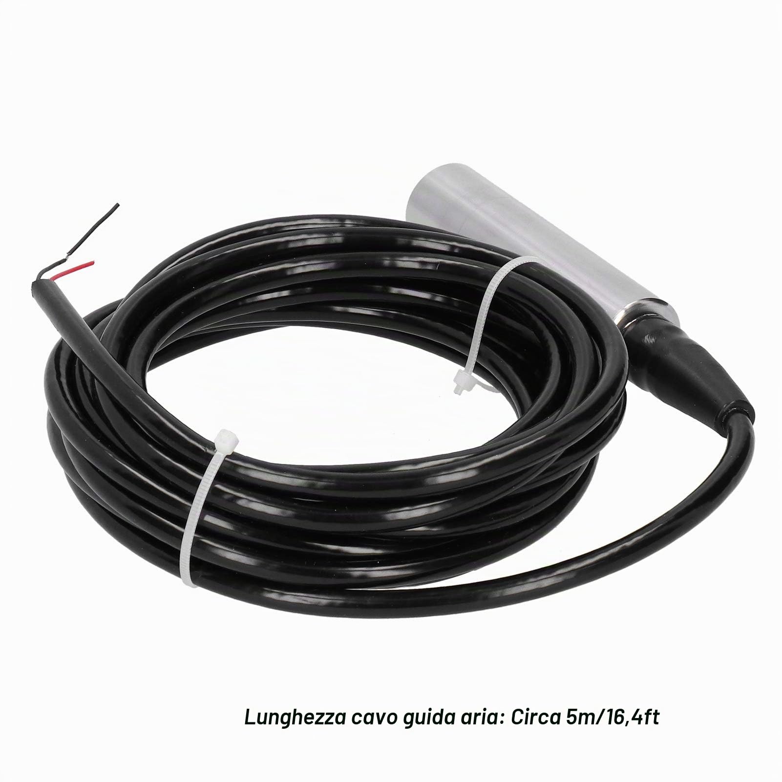 Trasmettitore di Livello del Liquido YB - 2J - F - Rilevatore con Alta Precisione, Circuito Digitale e Protezione Impermeabile IP68 (0 - 2m, 12 - 32VDC, 4 - 20mA)