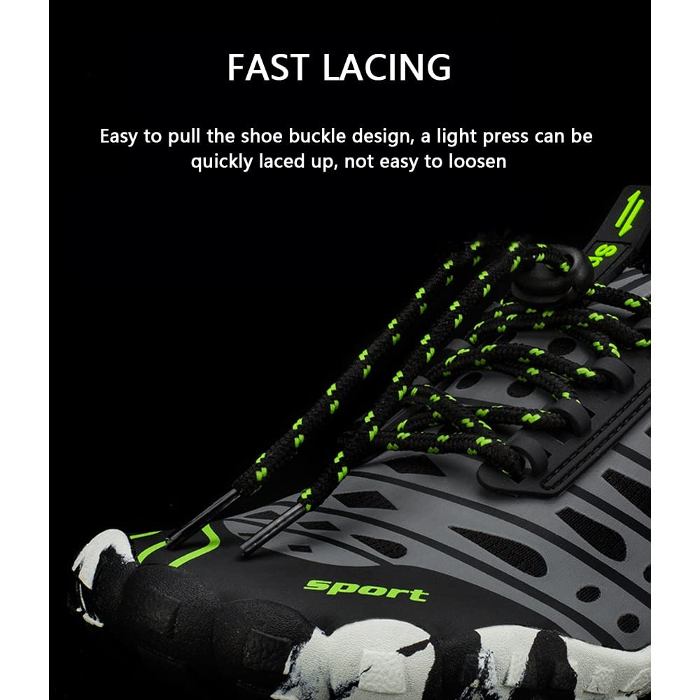 Water Shoes, Quick Dry Breathable Barefoot Beach Shoes Aqua Shoes Sport Swim Surf Pool Hiking Diving Walking for Men Women