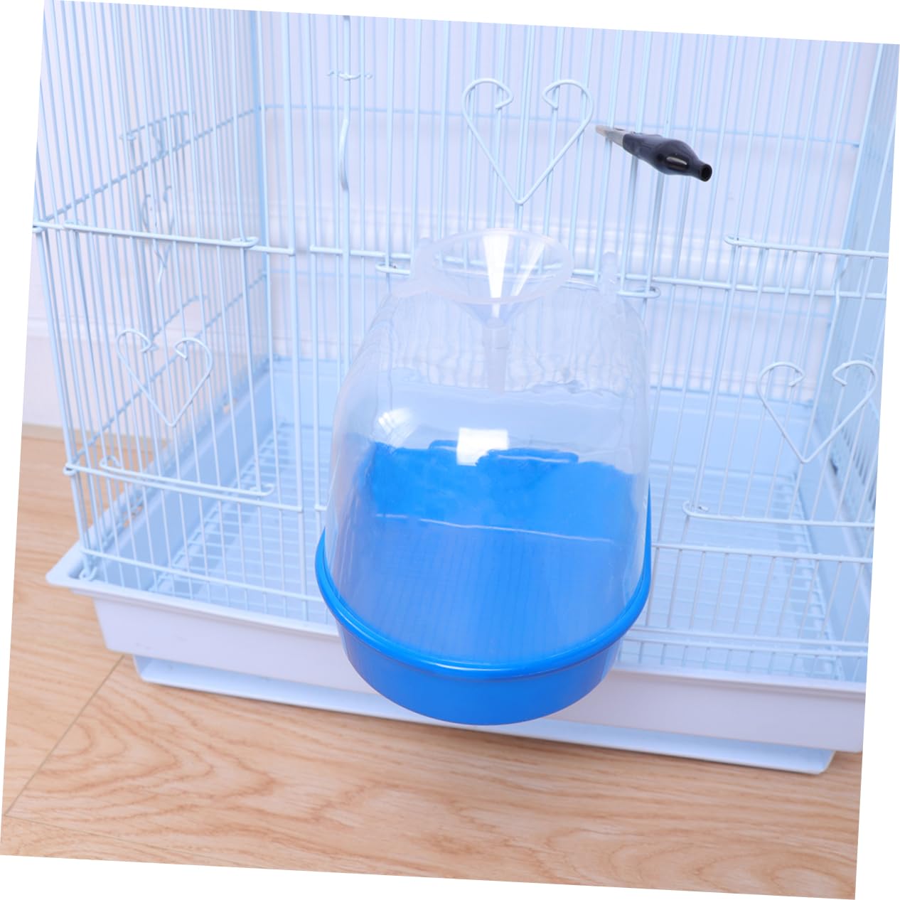 FRCOLOR 2 Pz Gabbia per Uccelli jaulas para pajaros Bagno per pappagallini Parti Doccia Vasca Doccia per Uccelli Vasca per Uccelli peonia Vasca da Bagno Scatola da Bagno