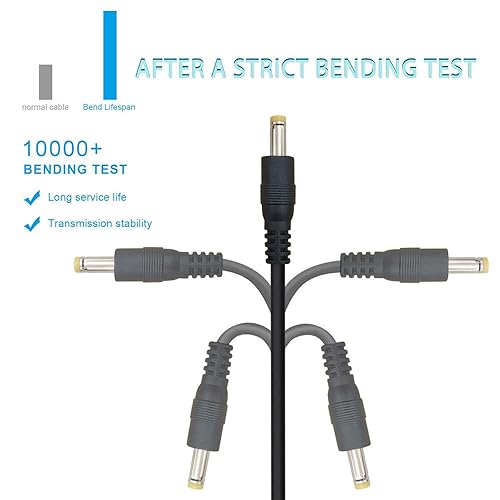 Miniatura 3 de Draw a dragon Cable de alimentación PSP de repuesto para carga Sony PSP 1000 2000 3000 Series (PSP-1001, 2001, 3001) y cable de carga USB E-1000