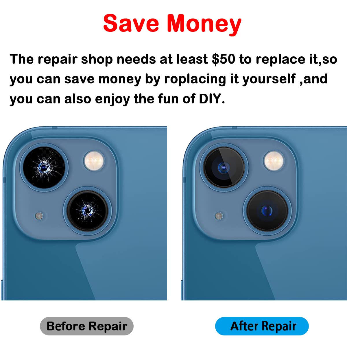 Amazon.co.jp: Phoupair オリジナル OEM バックリアカメラ ガラス