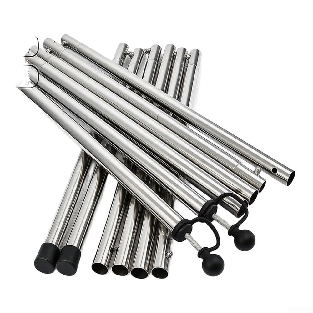 Pali per campeggio Acciaio Regolabili 80-228cm Pali per campeggio
