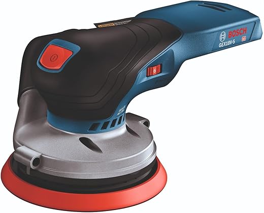 BOSCH 18V Cordless Brushless 5" Random Orbit Sander - Bare Tool