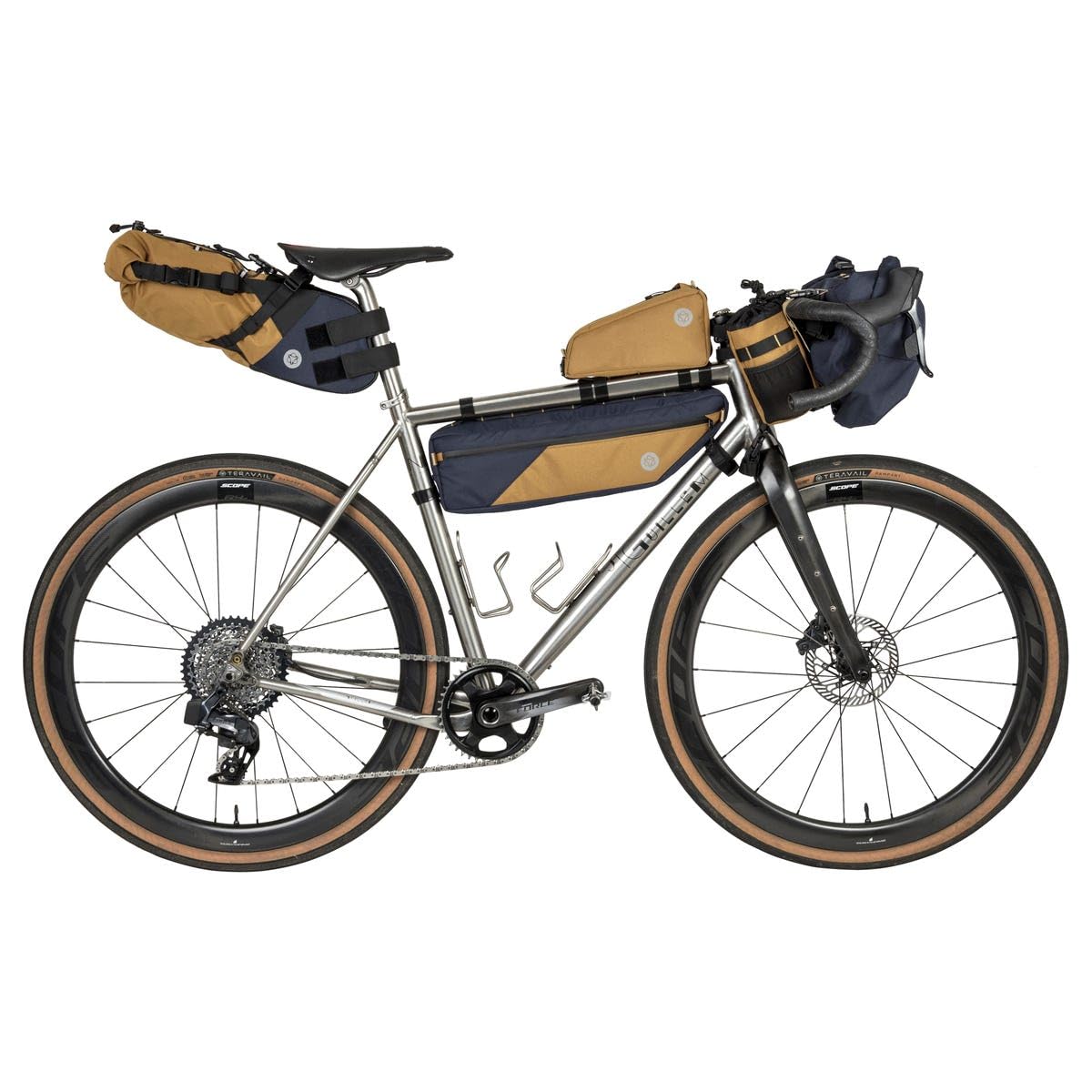 AGU Tube Bolsa para el Cuadro Venture - Brown -