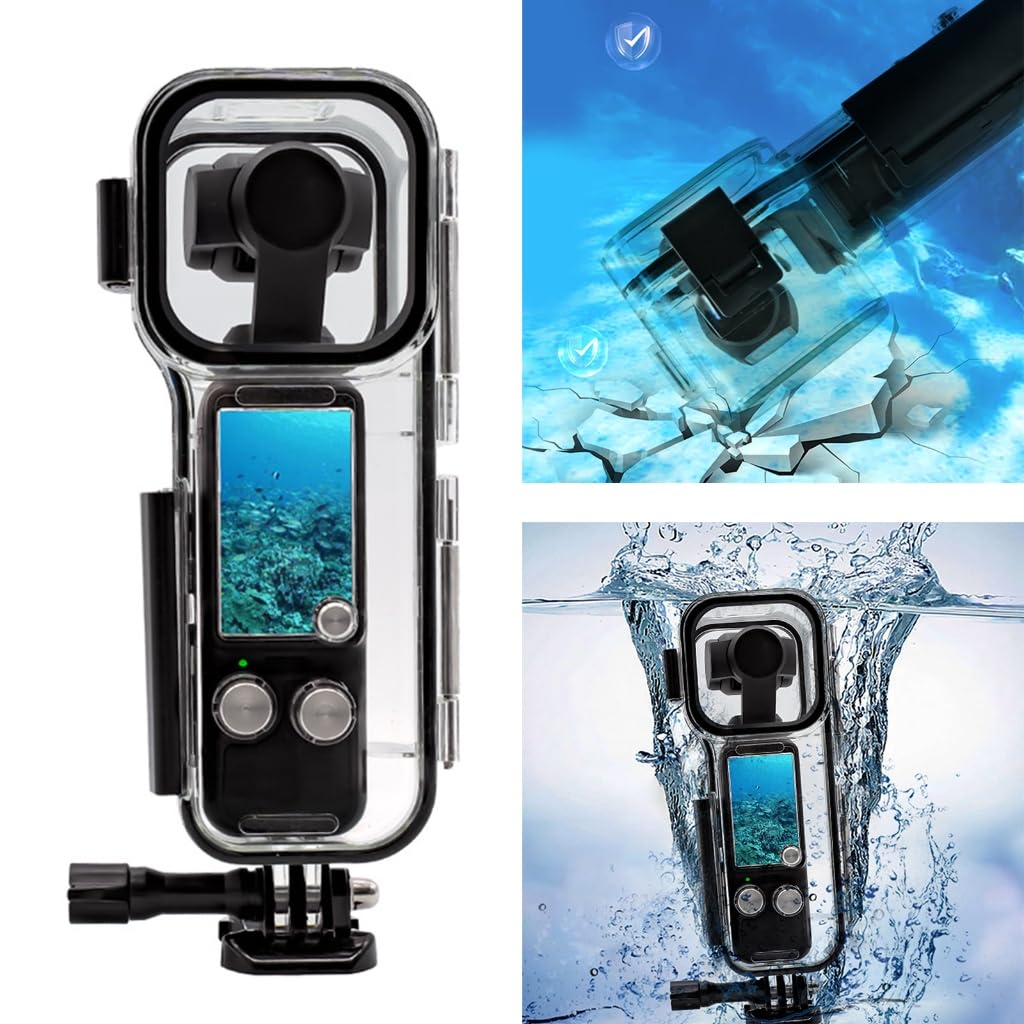45M Waterproof Case for Pocket 3 Underwater Diving Housing Protective Case Camera Photographic Accessory