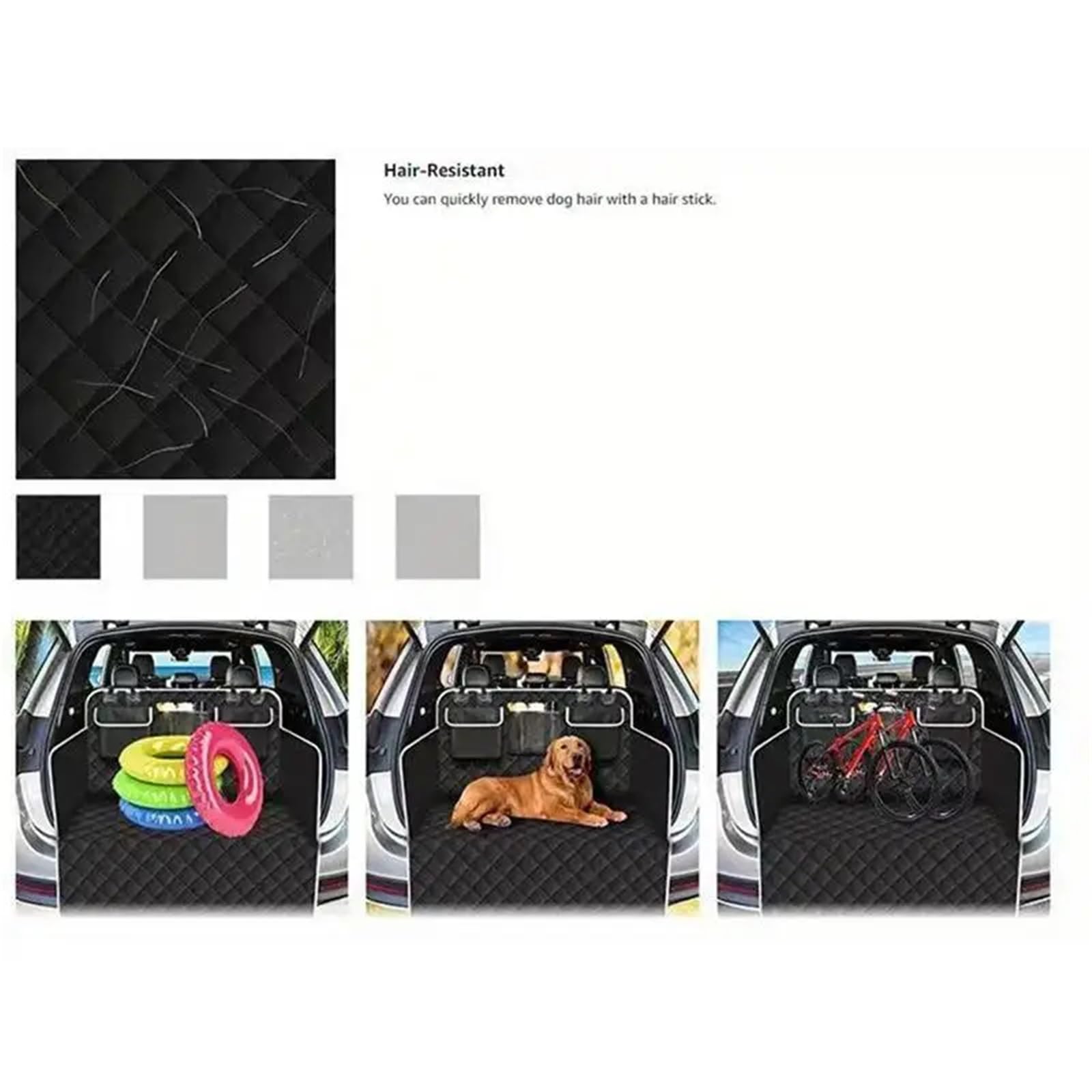 Funda de Alfombra para Maletero de Tela Oxford Gruesa, Impermeable, Antideslizante, Resistente al Desgaste, cojín para Perro