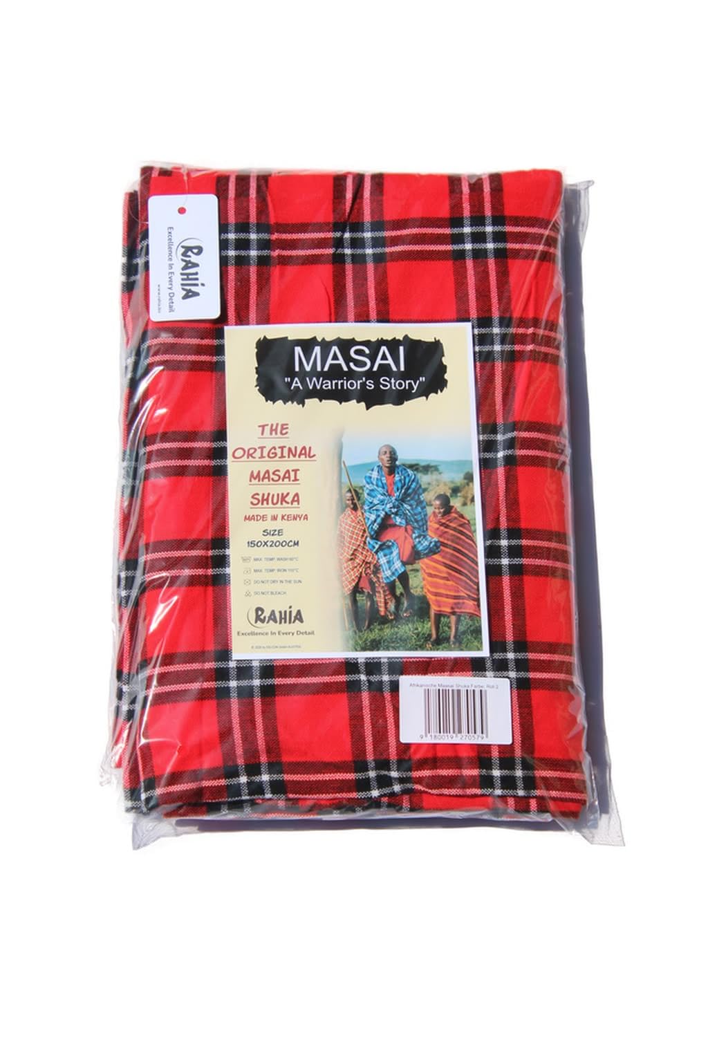 Couverture africaine Maasai Shuka plaid géométrique chaud et léger pour lit