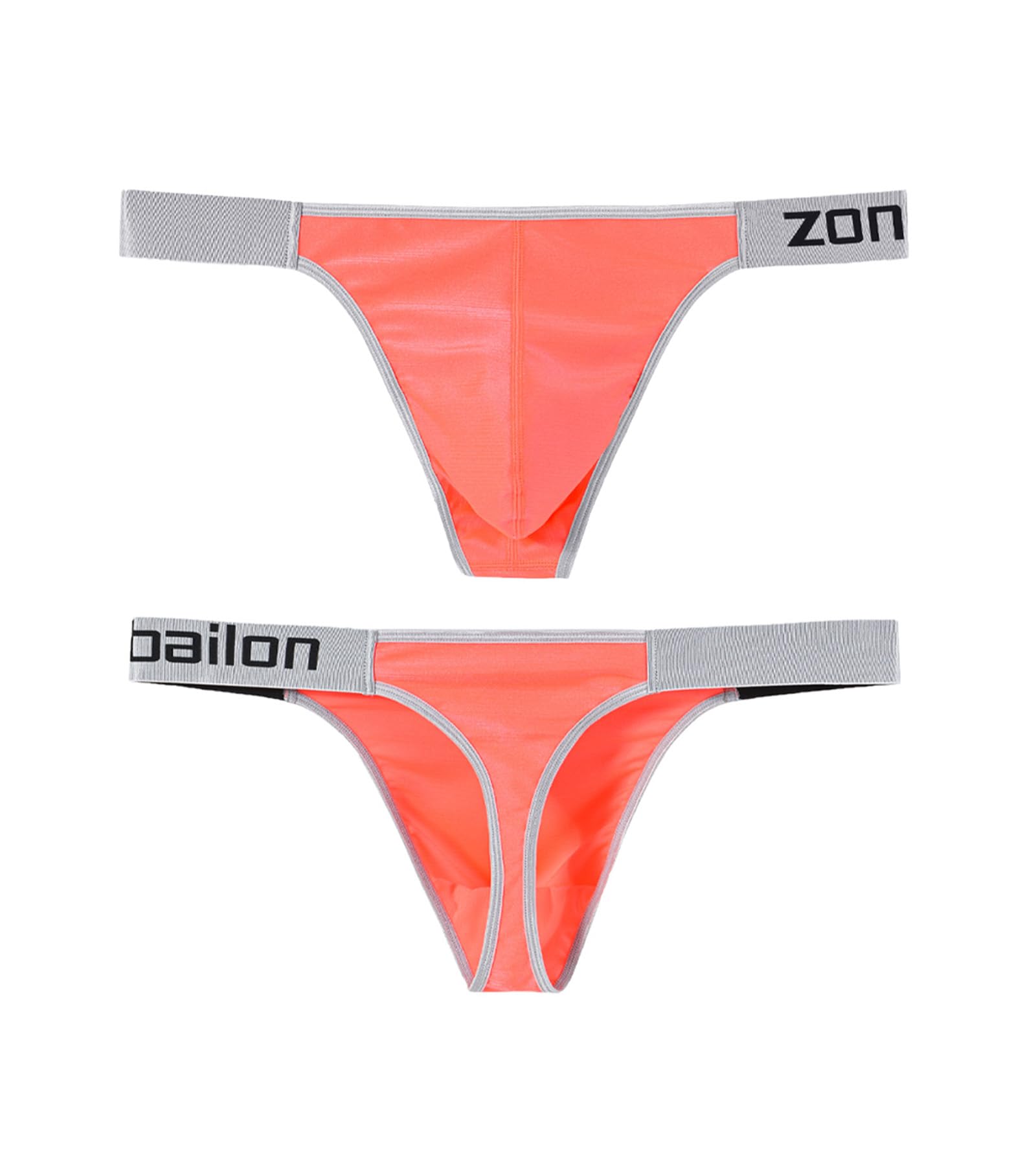 JINSHI Tanga para hombre, sexy, con bolsillos abultados, espalda en T, de seda, talle bajo, ropa interior elástica, tangas