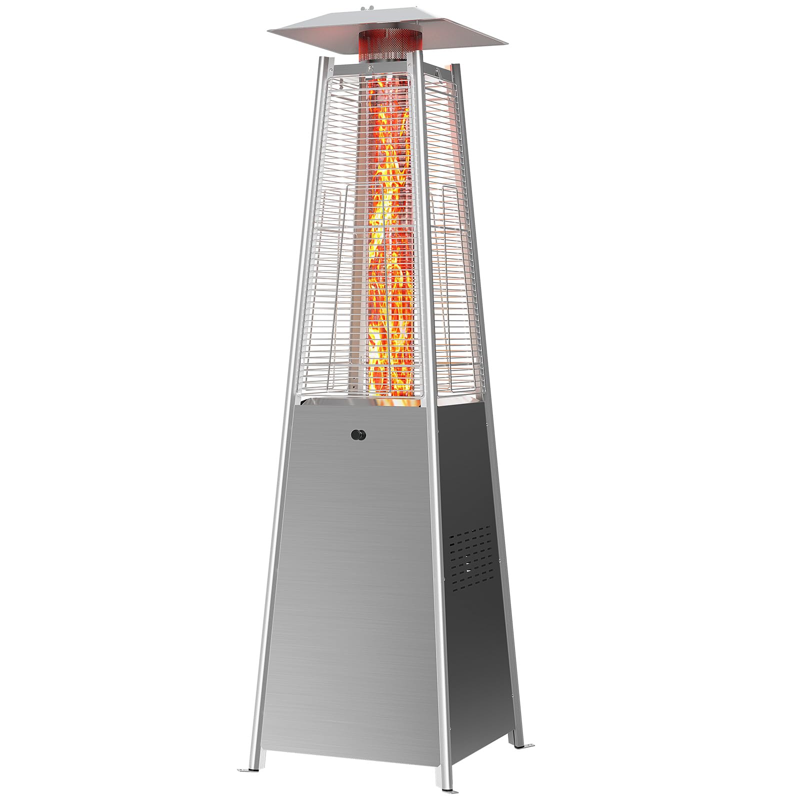 OLIXIS Pyramid Patio Heater Silvery