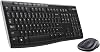 Logitech MK270 Wireless Keyboard Mouse Set, Full Size, Mouse Suitable for Right and Left Hand Use, 10 m Usage Distance, Liquid Spill Resistant, Turkish Q Keyboard, Black