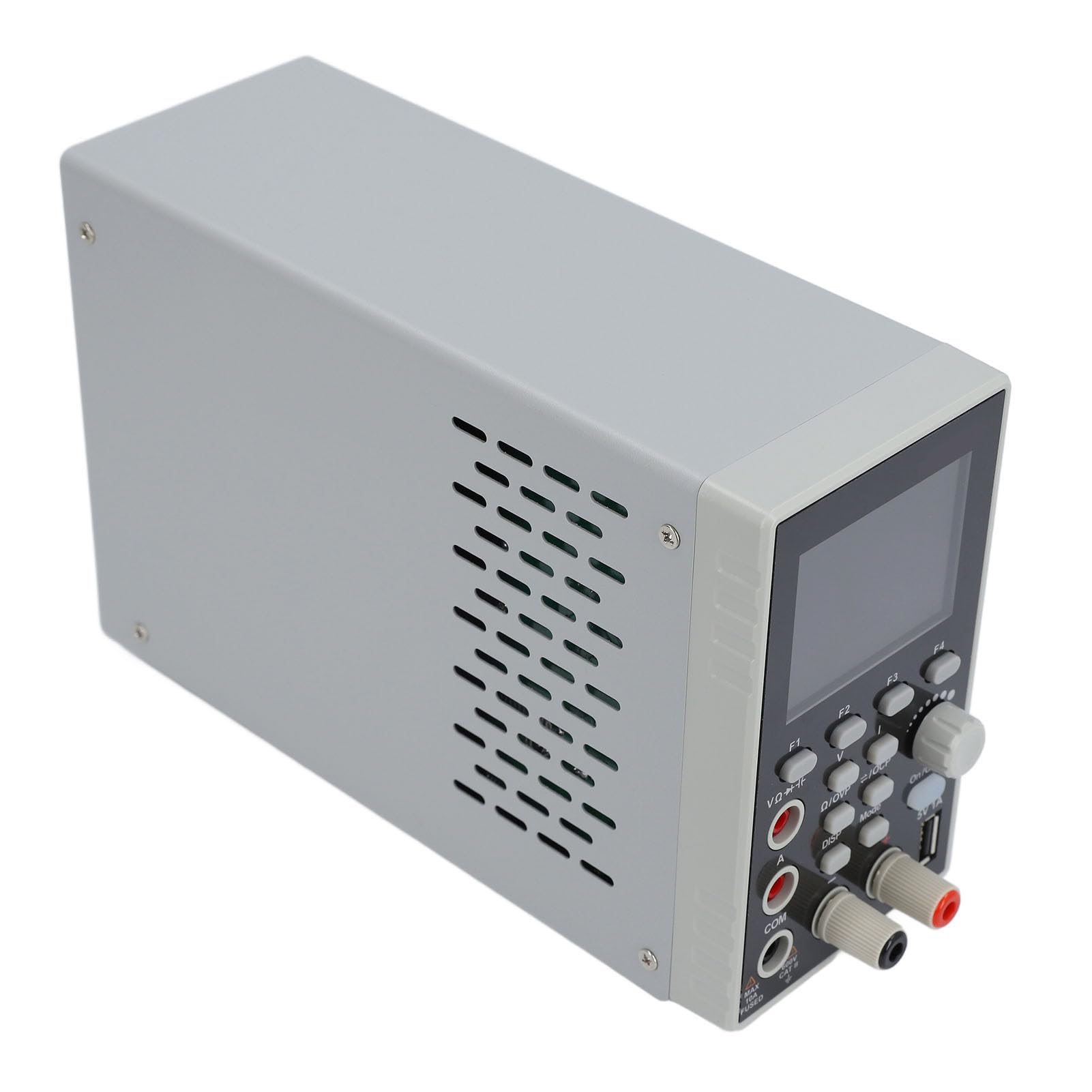 Variable der CC-Netzteile, USB-SCPI-Schnittstelle Unterstützung 4 1/2 Digital Multimeter 0-60V 0-10A Ausgang 2 in 1,8 Zoll LCD für Elektronische Reparaturen (EU-Stecker 200–240 V)