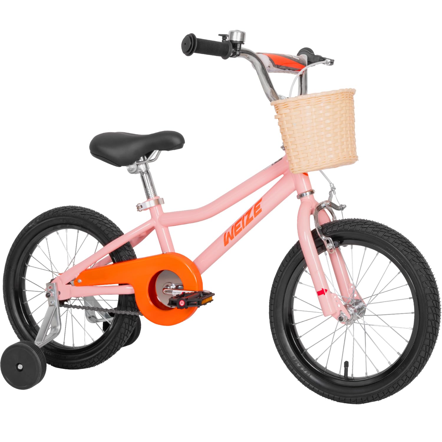 WEIZE Kids Bike, 16 20 Inch Children Bicycle for Boys & Girls Ages 4-12 Years Old, Rider Height 41-62 Inch, Adjustable Seat & Handlebars, Coaster Brake, Multiple Color Options