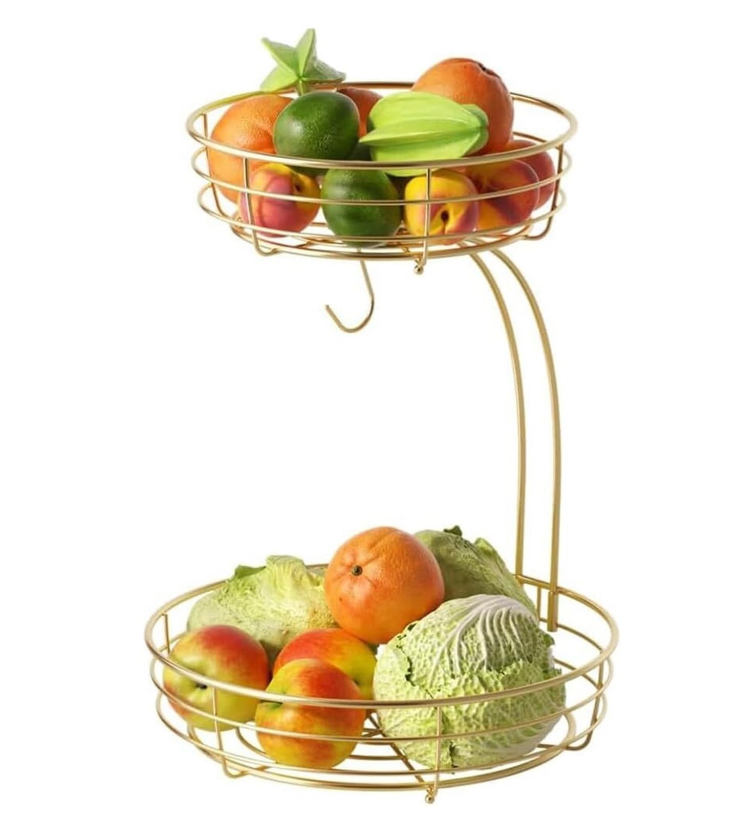 Amazon｜フルーツバスケット フルーツ かご 2段フルーツバスケット
