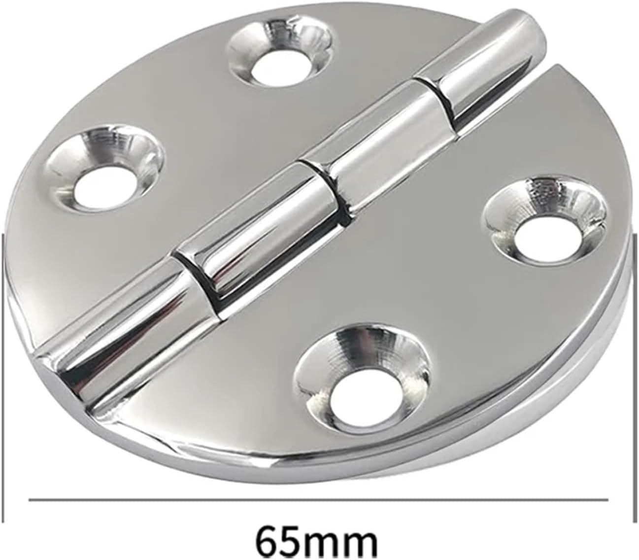 鋳造ヒンジ フラットキャビネットドア 窓用 ラウンドキャストストラップデッキ金具 1個