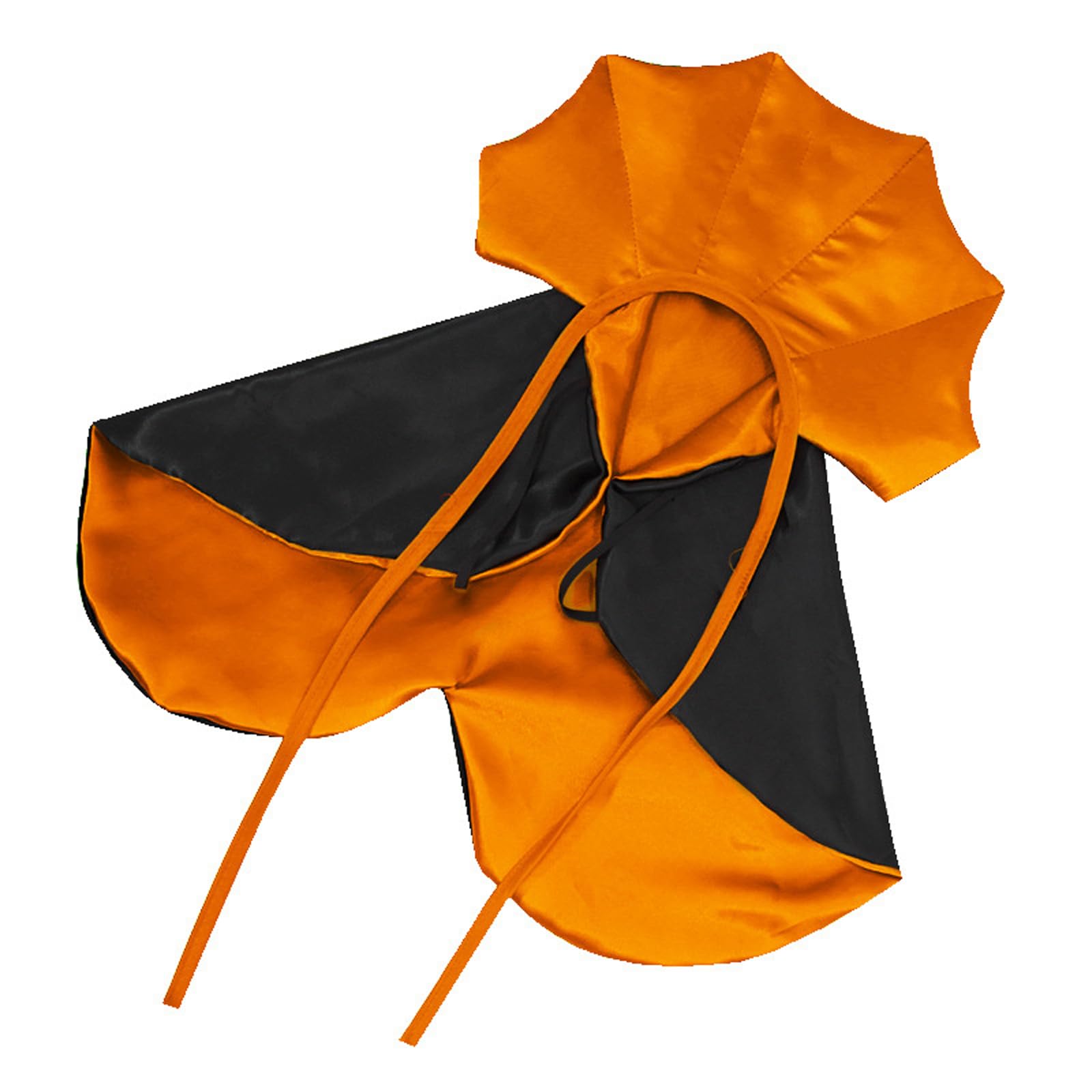 AWOCAN Dog Halloween Costumes Cats Dogs Vampire Cloak Costume Halloween Pet Accessories Costume Halloween Party Pet Cosplay (orange) - Image 2