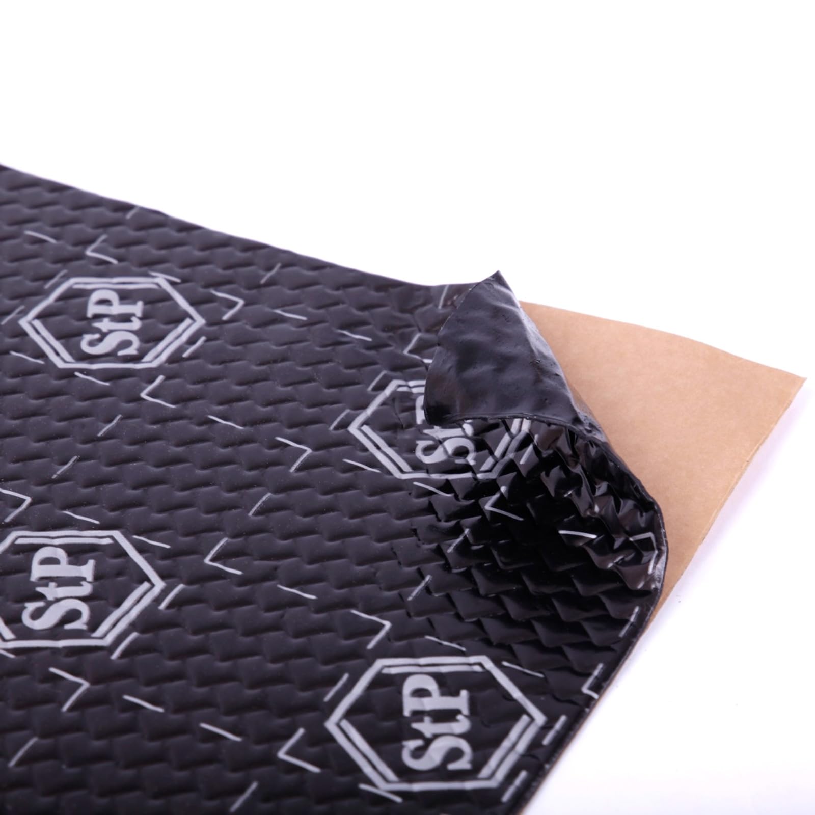 STANDARTPLAST StP Black Silver 750x500x1,8 mm 12 fogli Insonorizzante Smorzante Anti Vibrazioni Auto